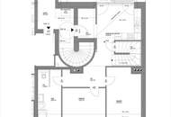 Neubau-Dachgeschoss-Maisonette mit 2 Terrassen, Weitblick, Klimaanlage & Fußbodenheizung