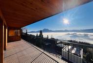 Erstbezug! Absoluter See- und Gebirgspanoramablick, 4-Zimmer Wohnung mit Bungalow-Feeling über der Nebelgrenze!