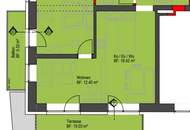 Wohlfühloase - 2-Zimmerwohnung mit zwei Balkone - Top 09