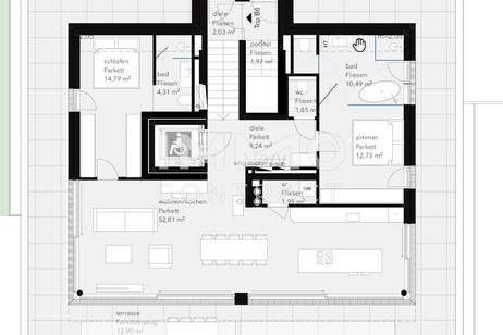 Traumhafter Seeblick!, Wohnung-kauf, 2.367.780,€, 4810 Gmunden