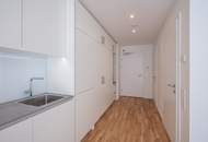 ASG IV-Qualitatives Wohnen in urbaner Lage: großartiger 1-Zimmer ERSTBEZUG mit Balkon! Provisionsfrei