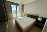 Möbliertes Apartment im 42. Stock mit Weitblick auf die Donau! Pool, Spa und Fitness inklusive!