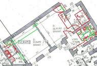 SEEGASSE, ERSTBEZUG, unbefristete 73 m2 Altbau, Wohnküche, 2 Zimmer, Duschbad, Parketten, Hofruhelage, U4-Nähe