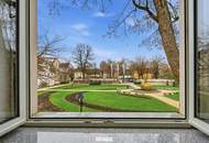 Wohnen am Burggarten * mitten in Wels und doch im Grünen