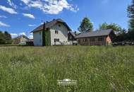 Baugrundstück mit großem Garten