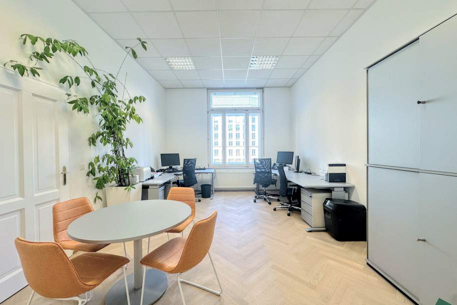Zentral gelegenes Altbau-Büro nahe Stadtpark, Gewerbeobjekt-miete, 5.879,97,€, 1030 Wien 3., Landstraße