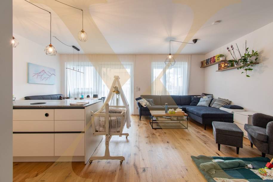 Neuwertige, ca. 100m² große Wohnung mit sonniger Loggia und hochwertiger Ausstattung in Altenberg bei Linz zu verkaufen!, Wohnung-kauf, 365.000,€, 4203 Urfahr-Umgebung