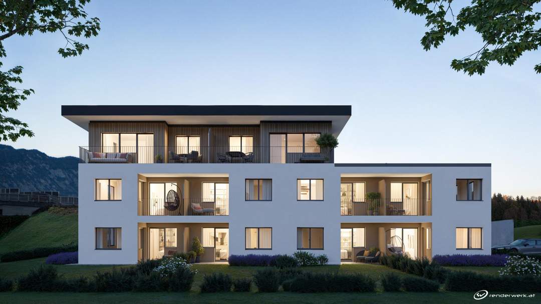 NEUE PLANUNG! TOP 10 - Dachgeschoß - Hochwertige 3-Zimmer-NEUBAUWOHNUNG