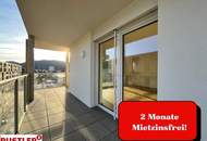 2 MONATE MIETZINSFREI!! - 2-Zimmerwohnung mit großem Balkon - WESTAUSRICHTUNG