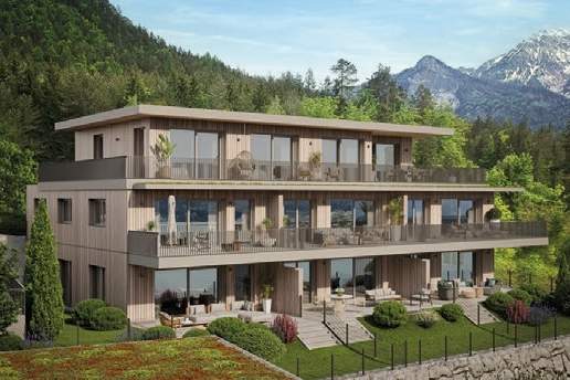 SEEBLICK TRIO - Exklusive Neubauwohnungen mit Seeblick in Drobollach am Faaker See, Wohnung-miete, 1.727,77,€, 9580 Villach(Stadt)
