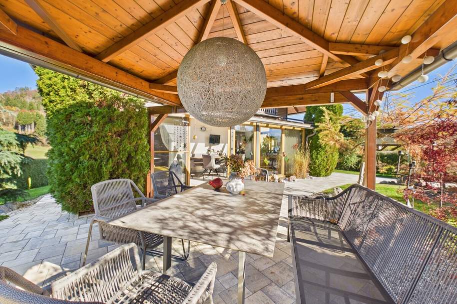 Wohnen in Bestlage – freier Blick auf die Sternbergkirche, stillvoll, ruhig und komfortabel, Haus-kauf, 699.500,€, 9220 Villach Land