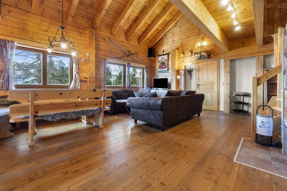 Ihr Rückzugsort in den Alpen: Charmantes Alm-Chalet mit Sauna, Hot-Pot & Freizeitwohnsitz, Haus-kauf, 699.000,€, 9564 Feldkirchen