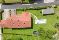 Top-Villa zum Smartpreis! Schiefling am Wörthersee - mit Pool und großem Garten in Bestlage (2 Einheiten)