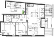 *** helle 3-Zimmer DG-Wohnung mit südseitiger Terrasse und Klima - im Herzen Währings! ab 1.11.***