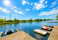 EXKLUSIVES WOHNEN AM WASSER: Fußbodenheizung & Kühldecke I waterline mit Badesteg I Sauna & Fitnessraum I Concierge Service I Luftwärmepumpe
