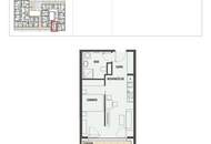 EDI N° 7 - Gut durchdachte Zweizimmer Wohnung mit Loggia