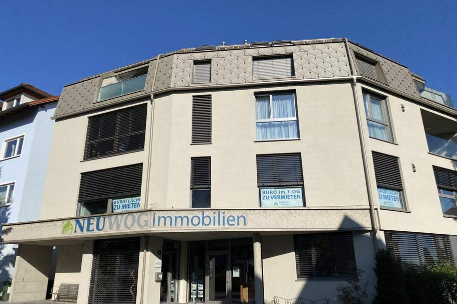 Top Lage- Top Fläche- jetzt Mieten im NEUWOG Gebäude in der Kirchengasse von Neuhofen, Gewerbeobjekt-miete, 1.820,00,€, 4501 Linz-Land