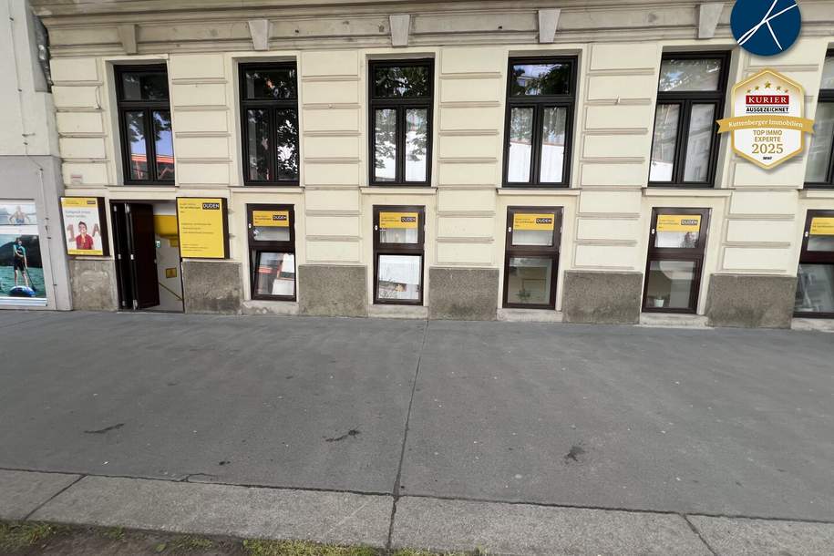 U6 Burggasse/Stadthalle: Lebensmittel oder Sanierte Schulungs-, Geschäfts- oder Büroräumlichkeiten, Gewerbeobjekt-miete, 1.483,10,€, 1150 Wien 15., Rudolfsheim-Fünfhaus