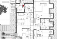 Moderne Dachgeschosswohnung mitten in der Stadt I Inklusive Balkon und Klimaanlage