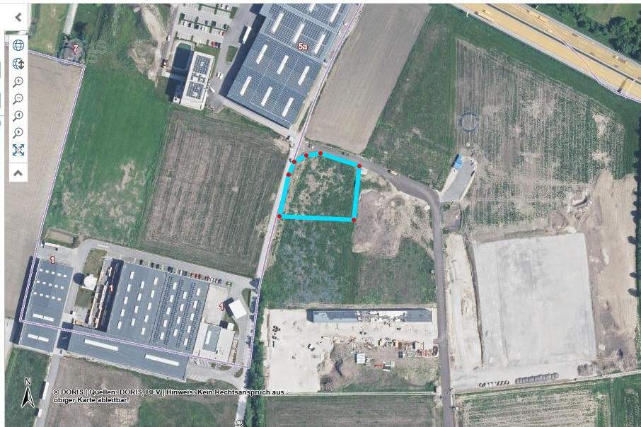 Grundstück mit B Widmung im Gewerbegebiet Samesleiten/St. Florian, Grund und Boden-kauf, 4490 Linz-Land