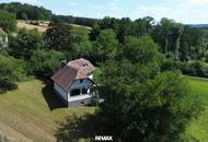 **Charmantes 4-Zimmer-Haus mit Pool, großem Grundstück & traumhafter Aussicht im SÜDBURGENLAND!**