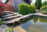 Stilvoller Bungalow mit Gartenidylle, Photovoltaik &amp; Teichanlage