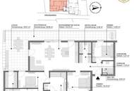 Exklusives Dachgeschoß mit 57m² Terrasse (Top 9) - Erstbezug!