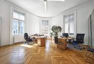 Topsaniertes Stilaltbaubüro in Naschmarktnähe | sehr hell | 154m² mit 4 bis 5 Zimmern | Luftwärmepumpe