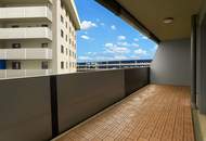 Moderne CITYGATE-Wohnung in U1-Nähe!!! Sensationelle 16,55m² Außenfläche!!!