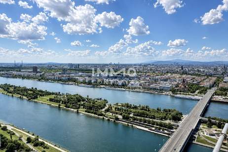 Wohnen über Wien: U1 Donauinsel - DC2 Tower 37. Etage, Wohnung-miete, 1.100,00,€, 1220 Wien 22., Donaustadt