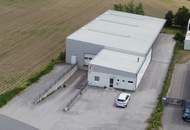 500 m² große Halle mit ca. 150 m² Bürotrakt an der Abfahrt S4 zu verkaufen