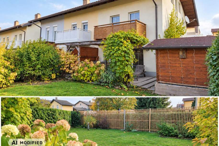 SONNIGE GARTENIDYLLE ? WOHNGENUSS MIT CHARME UND PRIVATSPHÄRE, Haus-kauf, 535.000,€, 5204 Salzburg-Umgebung