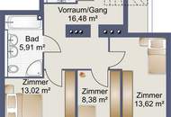 Über die Dächer von Wien - 4-Zimmer Dachgeschosswohnung