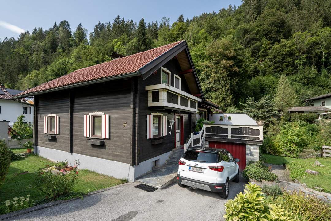 "Holznest" - Traditionelles Einfamilienhaus in Pöham