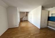 Helle 3-Zimmer Neubau Maisonette-Wohnung mit 2 Terassen, Wohnküche, Gartennutzung, Kellerabteil und Garagenplatz optional