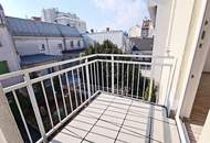 HILSCHERGASSE, U6-NÄHE, sonnige 58 m2 Neubau mit 3 m2 Balkon, Wohnküche, 2 Zimmer, Wannenbad, Ruhelage