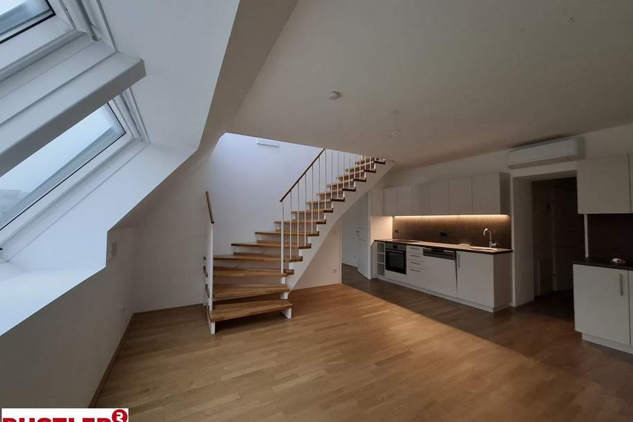 2 Stöckig - unbefristet - Dachterrasse, Wohnung-miete, 1.967,74,€, 1020 Wien 2., Leopoldstadt