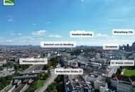 Weitblick-Dachgeschosswohnung mit Dachterrasse nahe Bahnhof Meidling zwischen Schönbrunn und Wienerberg