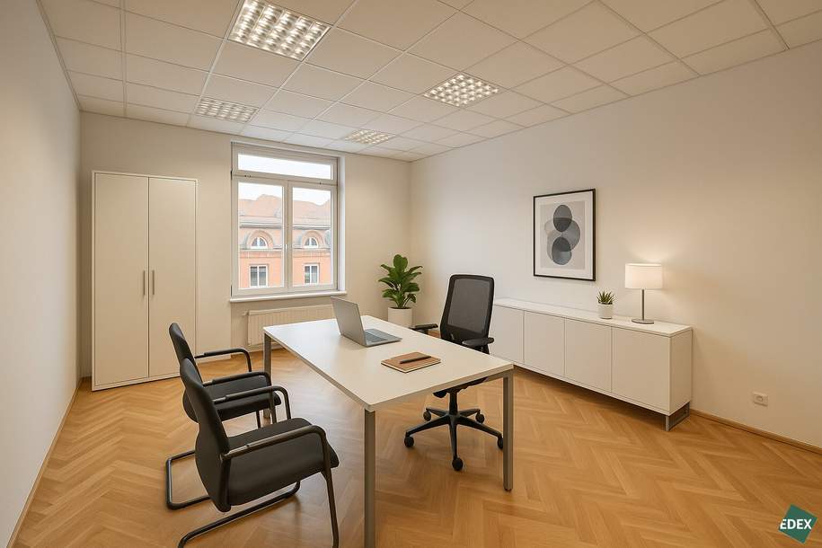 Erstebezug nach Sanierung! Modernes Büro Nähe Schwarzenbergplatz!, Gewerbeobjekt-miete, 4.336,17,€, 1030 Wien 3., Landstraße