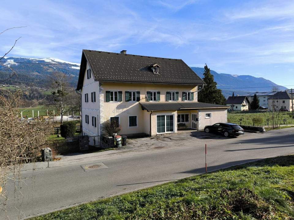 Großzügiges Einfamilienhaus mit optionalem Apartment in sonniger Lage zwischen Villach und Spittal an der Drau