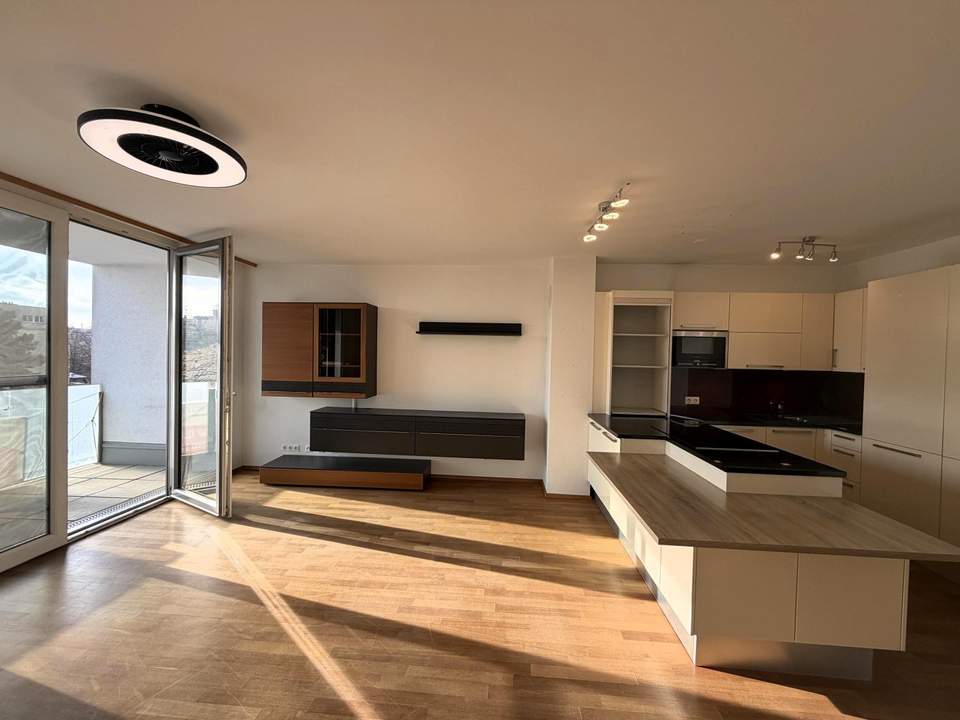 Moderne TerrWhg, inkl. Küche, Einbauten+PP // Modern terrace apt., incl. kitchen, fittings+Parking //