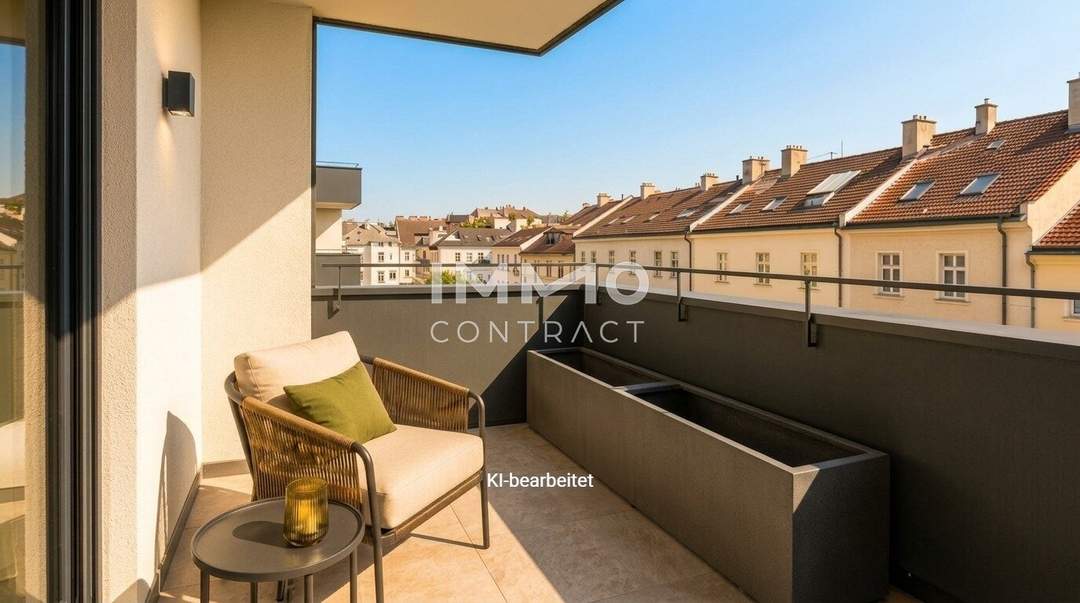 Exklusive wohnen nahe Schloss Schönbrunn - Erstbezug - Westbalkon