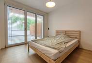 Pauschalmiete inklusive Warmwasser & Heizung - Moderne 2-Zimmer-Wohnung mit schöner Hofterrasse - Stilvolle Ausstattung