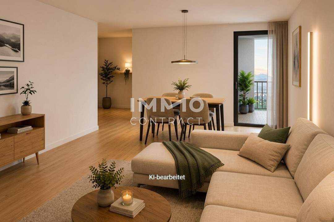 Dachgeschoss-Vorsorgewohnung mit Westbalkon – Nähe Schönbrunn