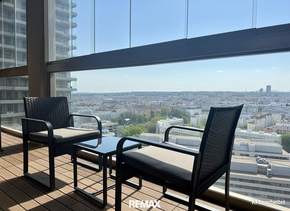 Exklusive Designwohnung mit Skyline-Blick – Wohnen auf höchstem Niveau nahe U3