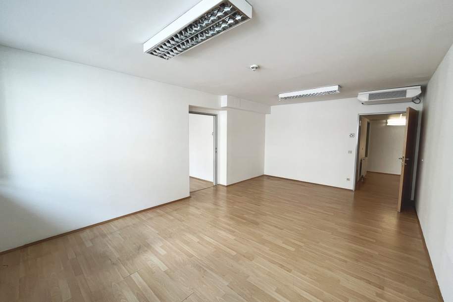 Großzügiges Fünfraumbüro in Erdberg - Klimatisiert - UBahnnähe, Gewerbeobjekt-miete, 2.496,61,€, 1030 Wien 3., Landstraße