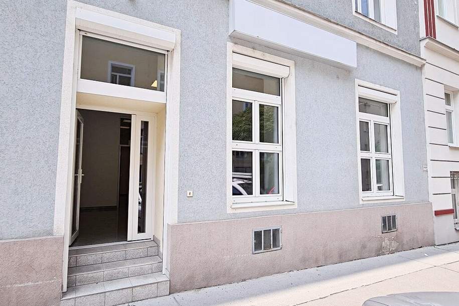 BELVEDERE-NÄHE, straßenseitiges 114 m2 Geschäftslokal - Büro - Praxis, 3 Räume, Küche, Sanitäranlagen, Keilgasse, Gewerbeobjekt-miete, 1.247,99,€, 1030 Wien 3., Landstraße