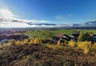Sonniges Grundstück mit Berg- und Weitblick in Villach / Vassach