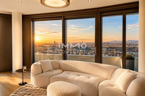 Luxury Residence with breathtaking Skyline Views: DANUBEFLATS Vienna, Wohnung-miete, 1.621,18,€, 1220 Wien 22., Donaustadt