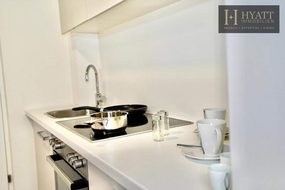 Voll möbliertes Neubau-Apartment | flexible Eigennutzung oder Kurzzeitvermietung (Airbnb) | ca. 15,06 % Bruttoumsatzrendite 2025, Wohnung-kauf, 195.000,€, 1120 Wien 12., Meidling